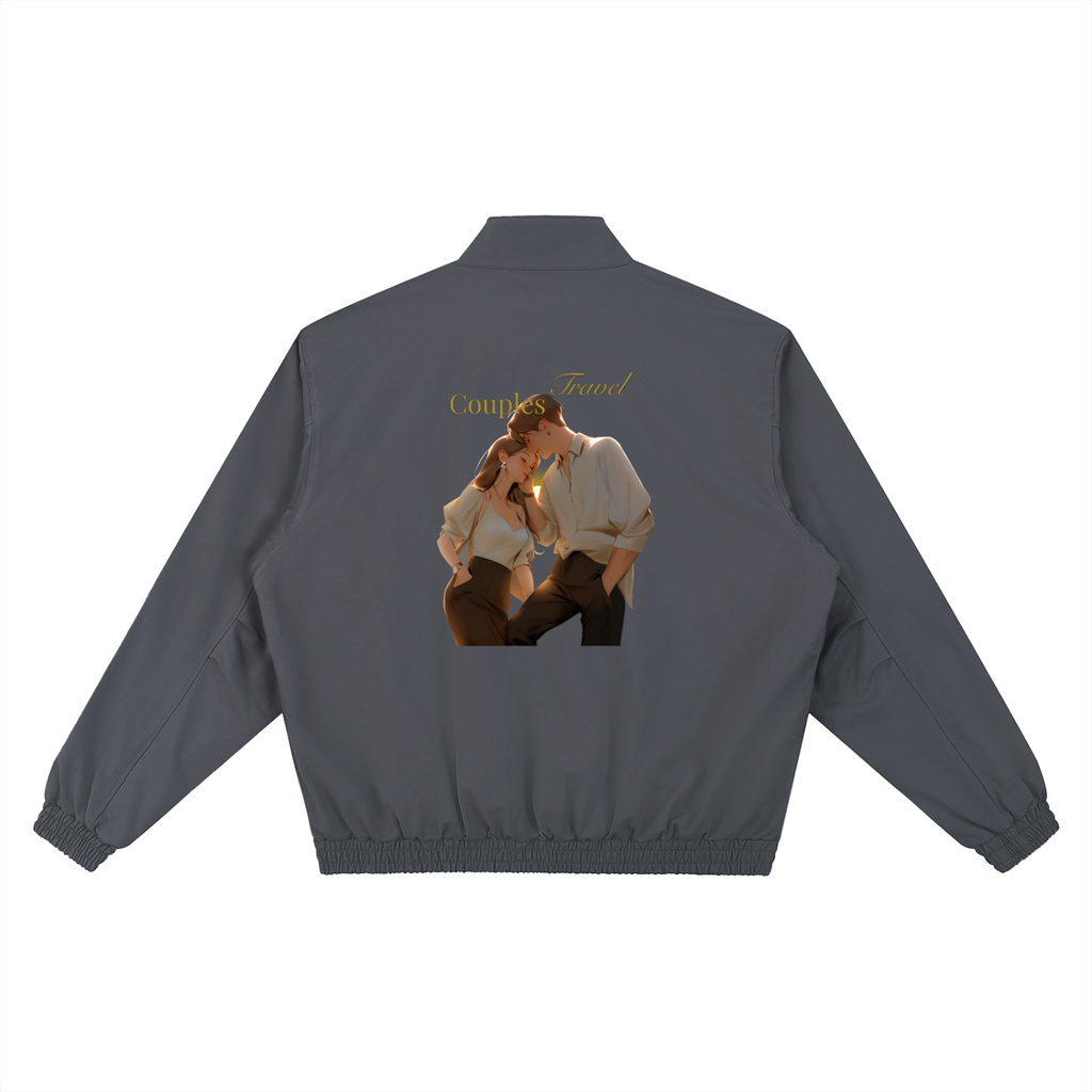 Stand Collar Bomber Jacket