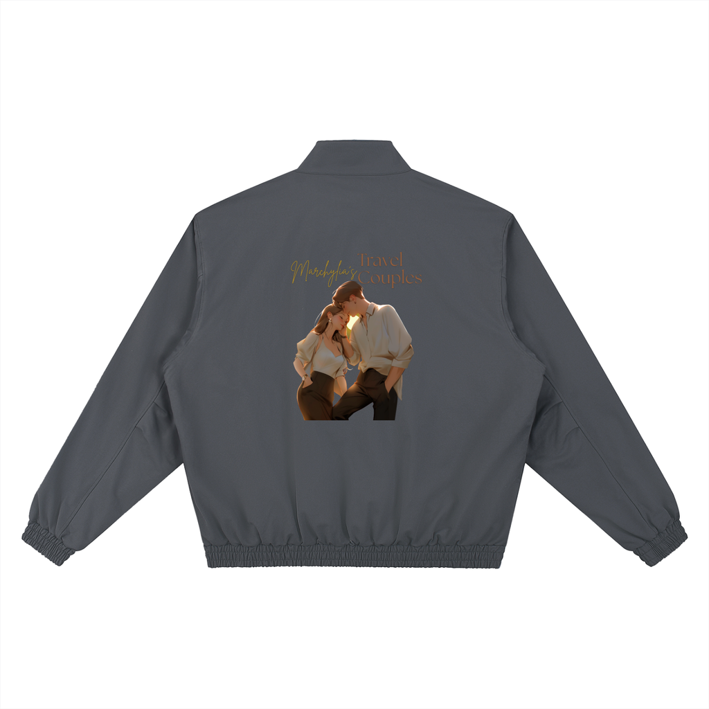 Stand Collar Bomber Jacket