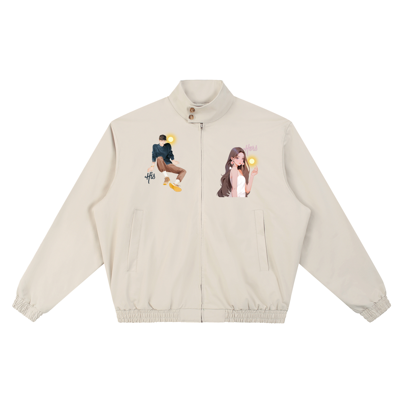 Stand Collar Bomber Jacket