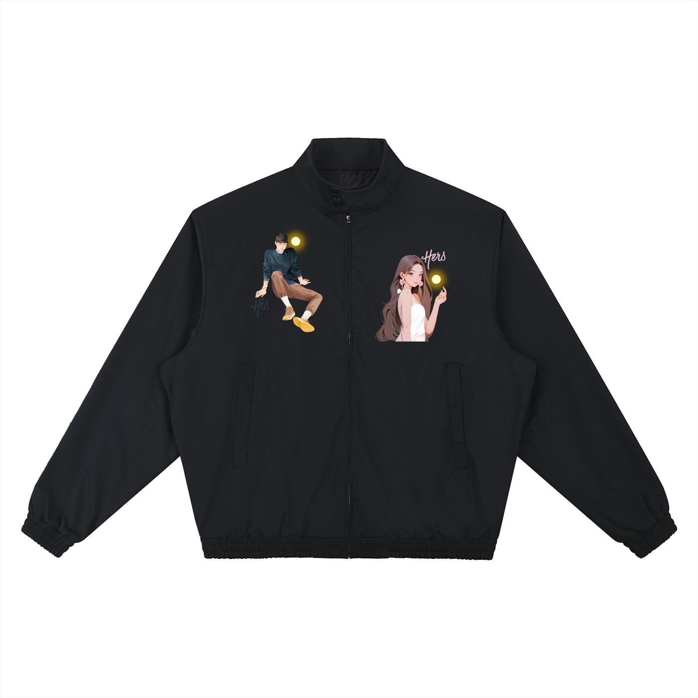 Stand Collar Bomber Jacket
