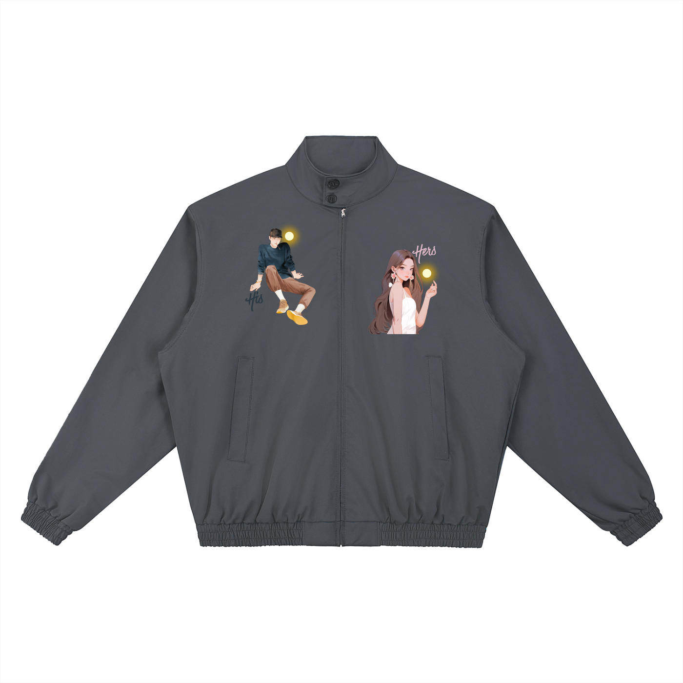 Stand Collar Bomber Jacket