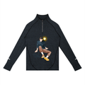 Men's Quarter-Zip Raglan Training T-Shirt