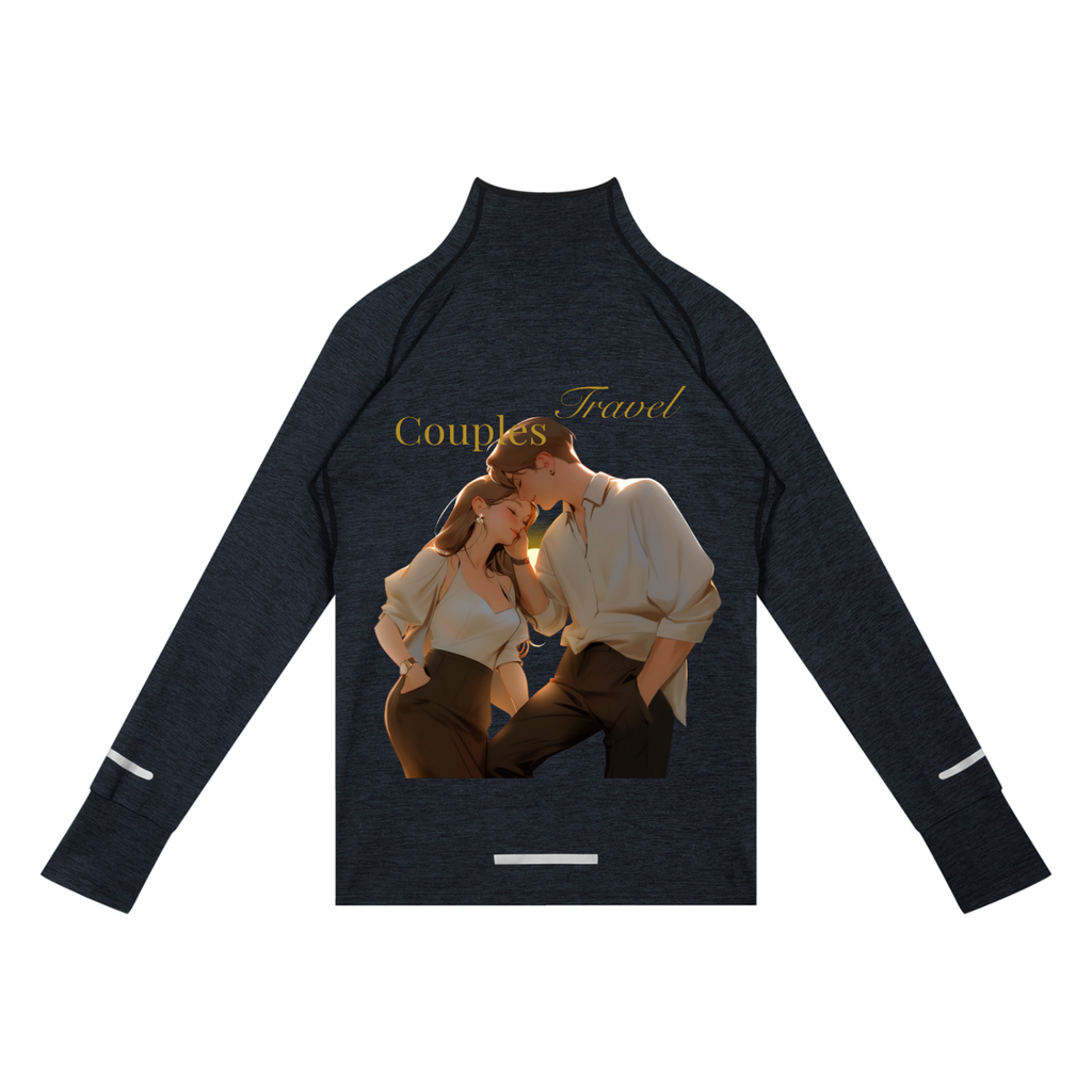 Men's Quarter-Zip Raglan Training T-Shirt
