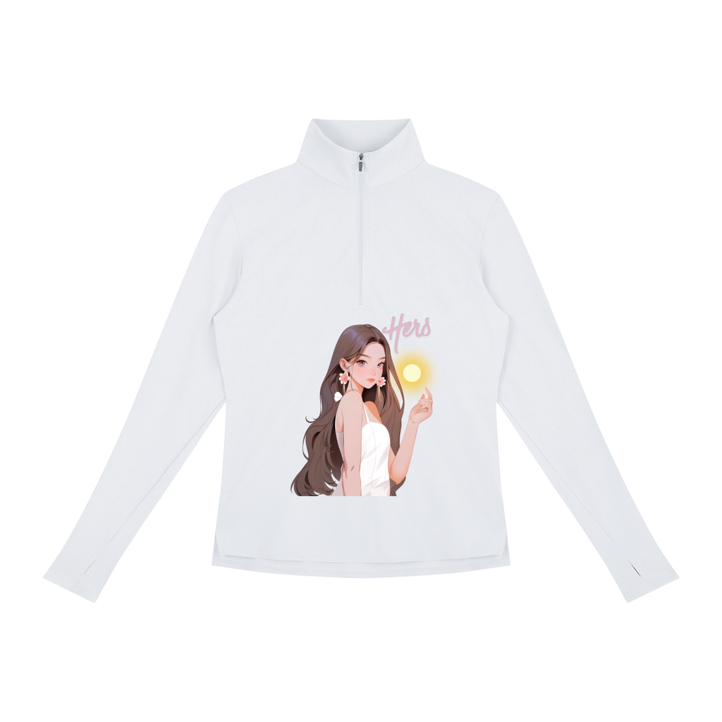 Women's Quarter-Zip Yoga Pullover